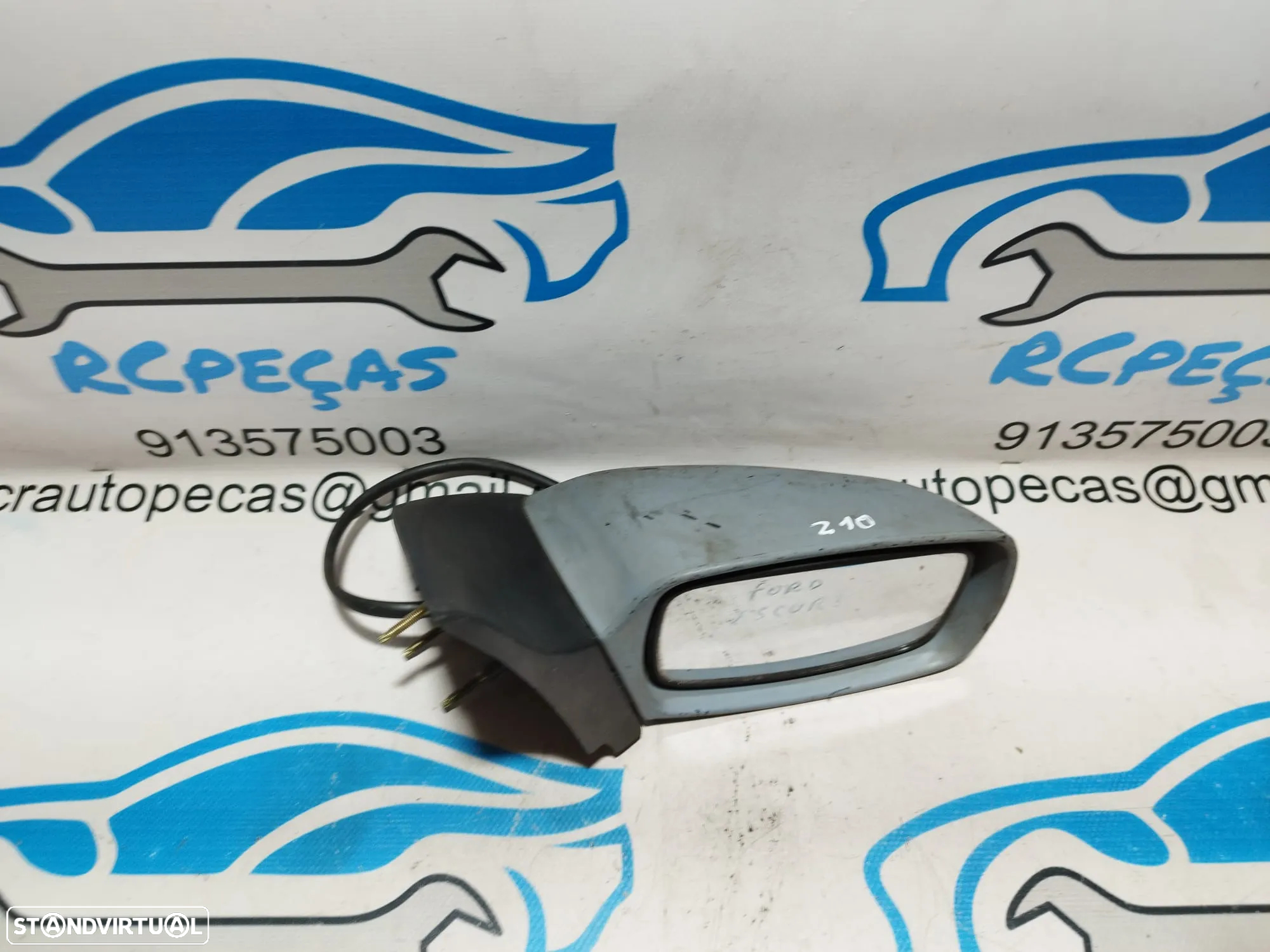 ESPELHO RETROVISOR DIREITO FORD ESCORT VI 6 MK6 94AB17683 ELETRICO AQUECIDO ESPELHOS RETROVISORES - 7