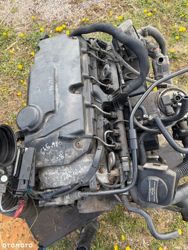 mercedes silnik 2,2 cdi om 646  kompletny 646980 BOSCH - 5