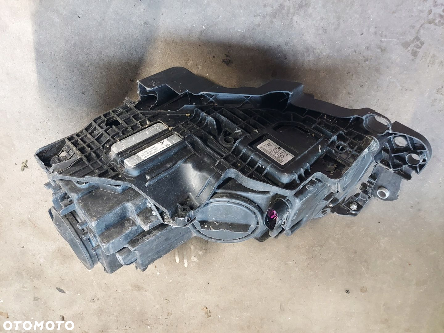 LAMPA PRZÓD PRAWA BI-XENON CZARNA VW GOLF 6 VI R20 08-12 5K1941752E - 6