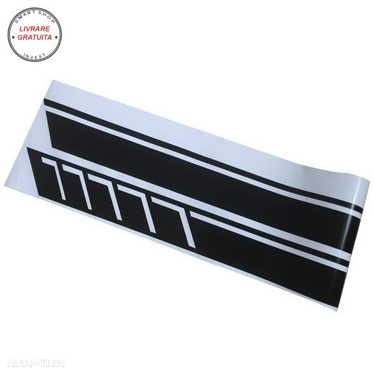 Bandouri Laterale Mercedes G-Class W463 (1989-2017) cu Stickere Laterale Negru Mat- livrare gratuita - 8