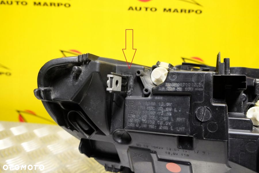 BMW 4 M4 F32 F33 F36 LIFT 2018- REFLEKTOR LAMPA FULL LED LEWA USA - 11