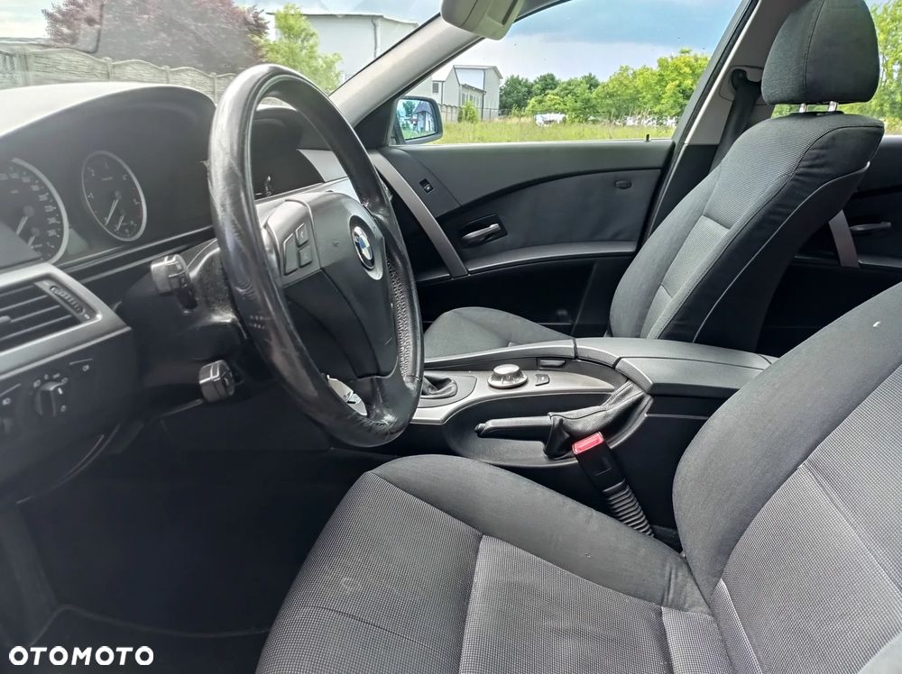 UWAGA ! 2006 BMW 525d E60/61 AUTOMAT ZADBANA W ORYGINALE ZAREJ PL - 5