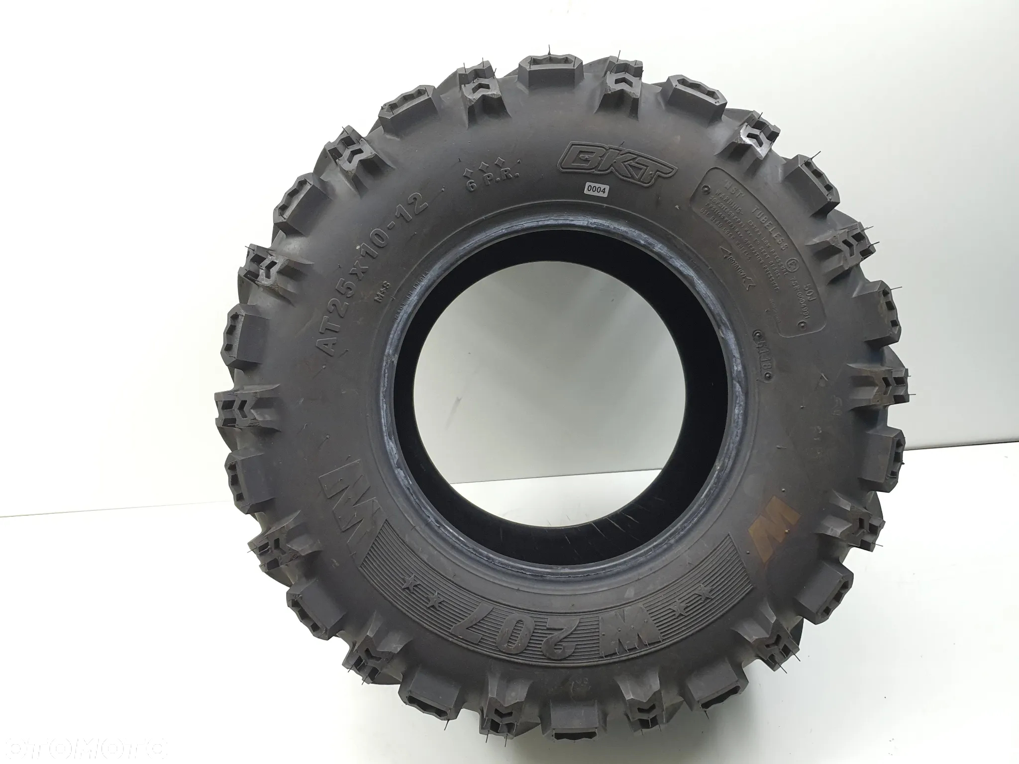 OPONY OPONA CAN AM TGB POLARIS SUZUKI GRIZZLY CF MOTO  QUAD ATV OPONA  BKT 25x10-12 TL W207 - 15