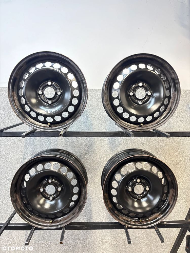 4 Felgi Stal. Opel Corsa D, E, Adam, Fiat Grande Punto, 15" - 1
