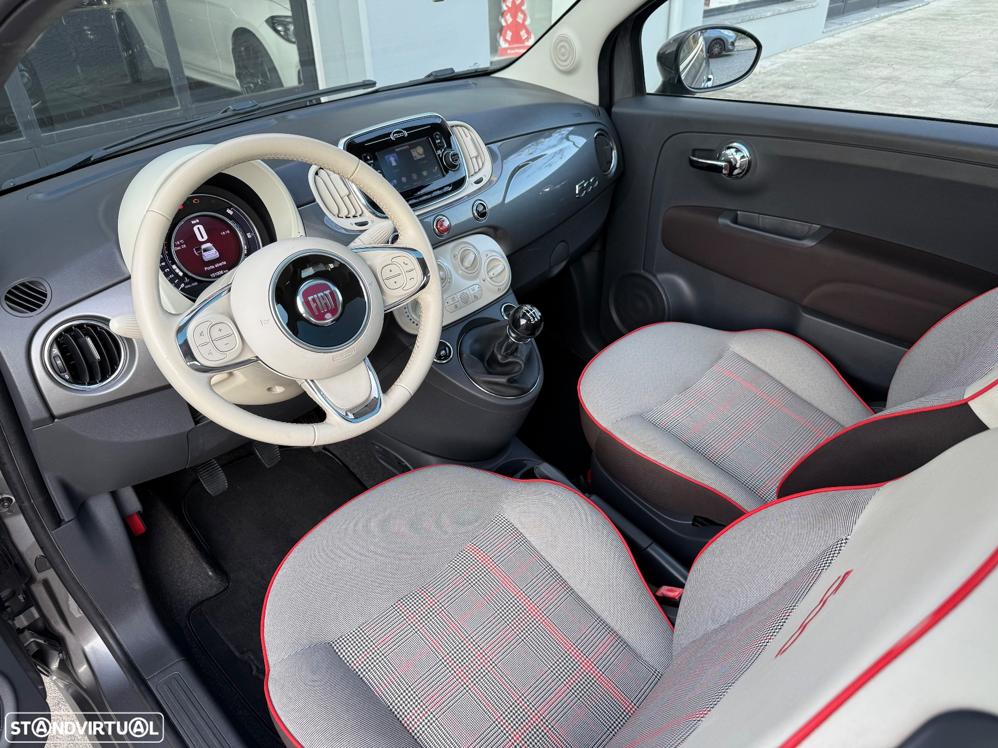 Fiat 500 0.9 8V TwinAir Turbo S&S Lounge - 13