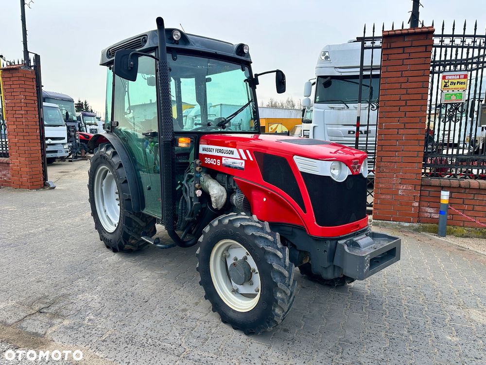 Massey Ferguson MF 3640S 3640 Sadowniczy 4WD Pełzaki Rewers PÓŁBIEG SpeedShift 2018 3650