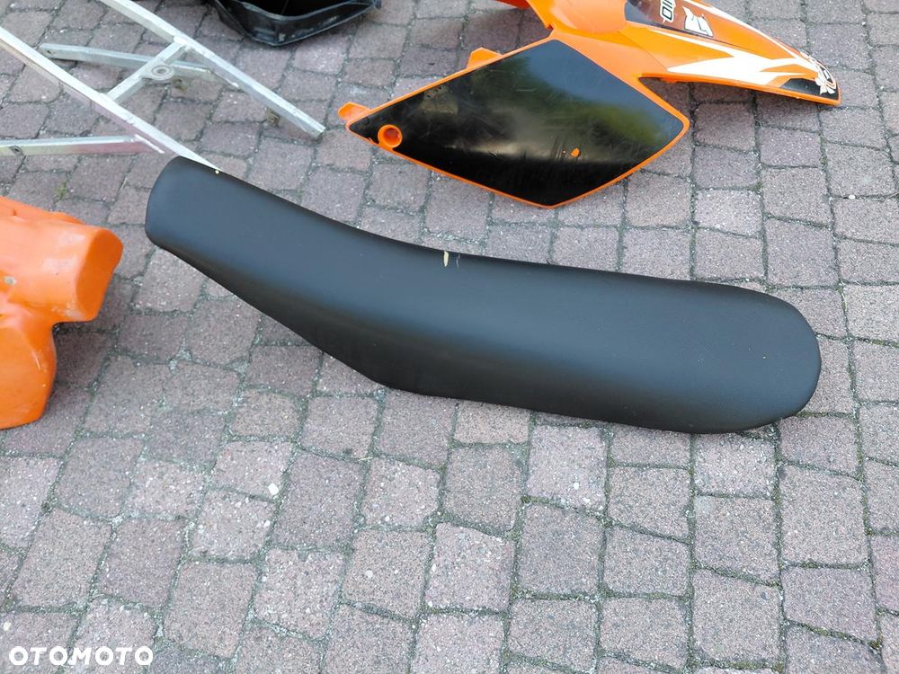 KTM EXC SX SXF 2004-2007 POLIFT BUDA KOMPLET PLASTIKÓW OWIEWKI SIEDZENIE BAK AIRBOX STELAŻ NADWOZIE RESTYLE LIFT - 14