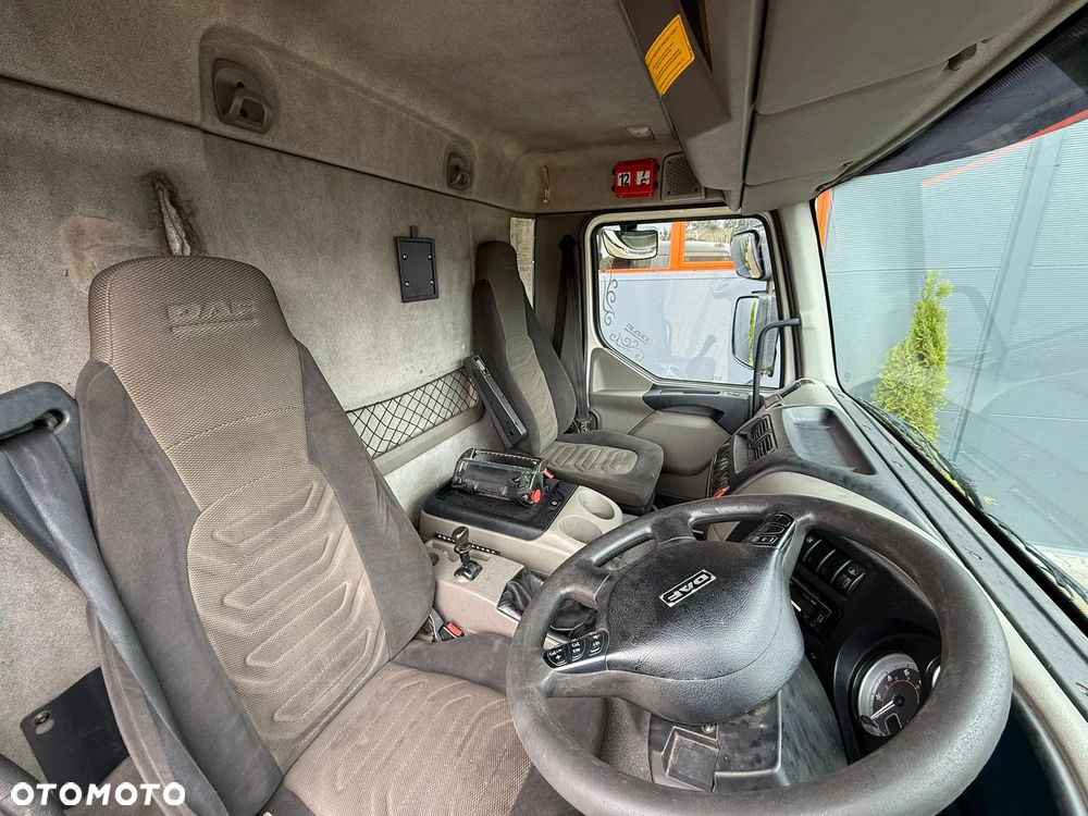 DAF LF CF 55.220 // ANGLIK // skrzynia z żurawiem HIAB 111 B-2 DUO // HDS żuraw dzwig kran Krane - 29