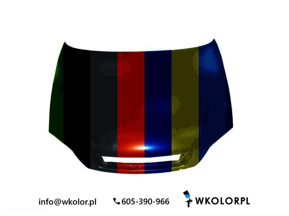 NOWA POKRYWA SILNIKA OPEL ASTRA G 2004-2009 LAKIEROWANA W KOLOR - 1