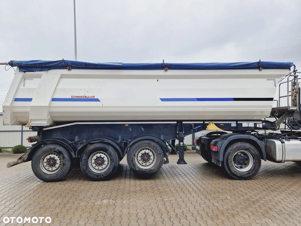 Schwarzmuller K3A * wywrotka stalowa * 27m3 * pod ciągnik 4x4 * siodło 1 380 mm * - 26