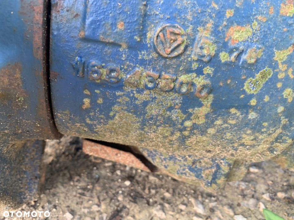 135 4333 0 Most napędowy przedni, piasta, zwolnica SAME, ZF, 9000 124 0 - 9
