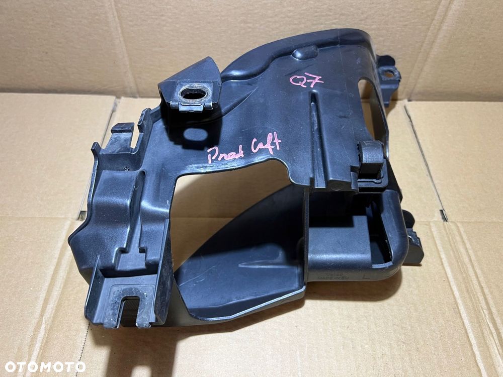 audi q7 4l mocowanie kosz kieszeń uchwyt lampy lewy przód lewa przednia - 1