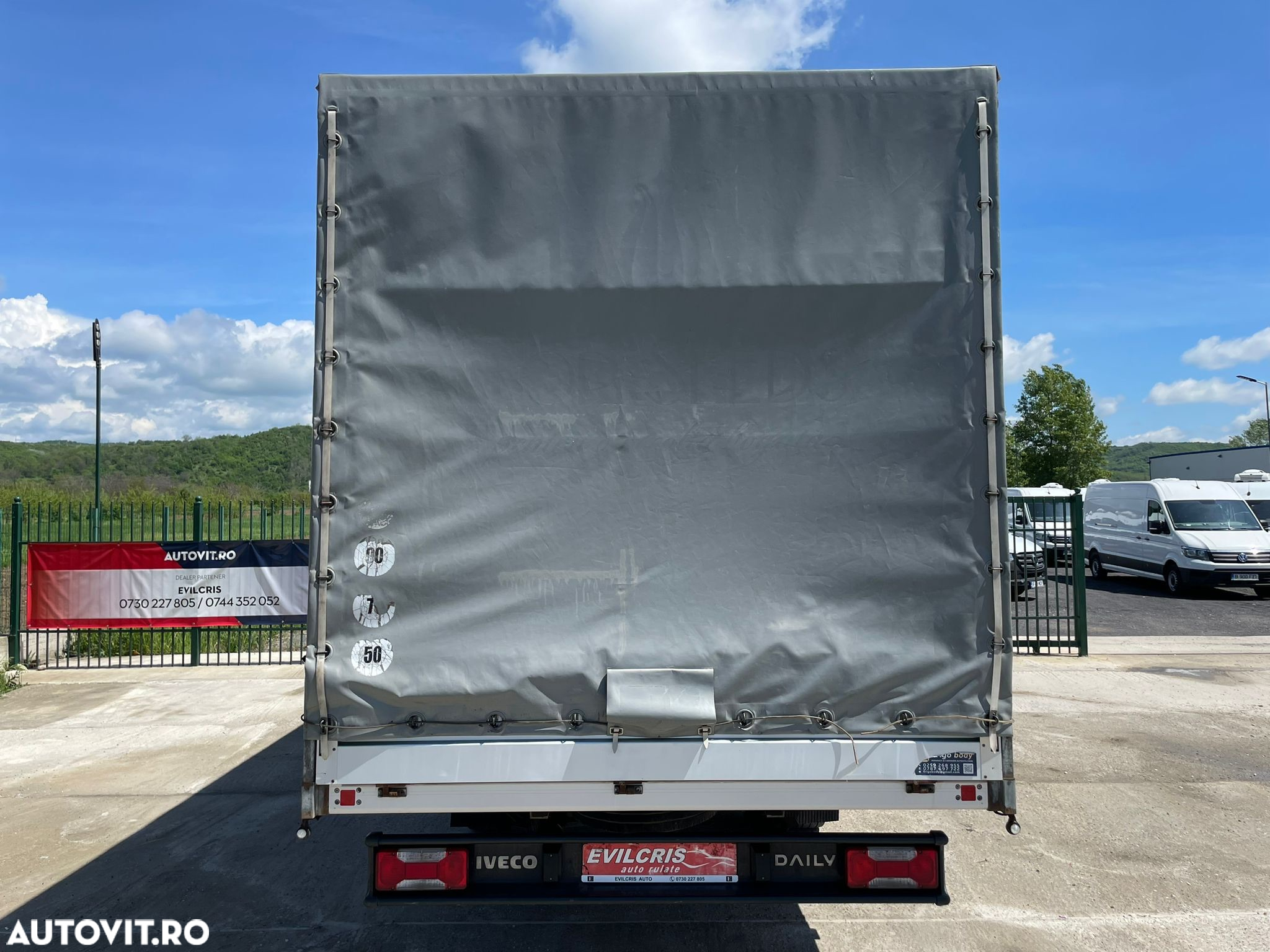 Iveco Daily 35C14 Prelata 10 EUROPALETI AXA DUBLA SPATE - 9
