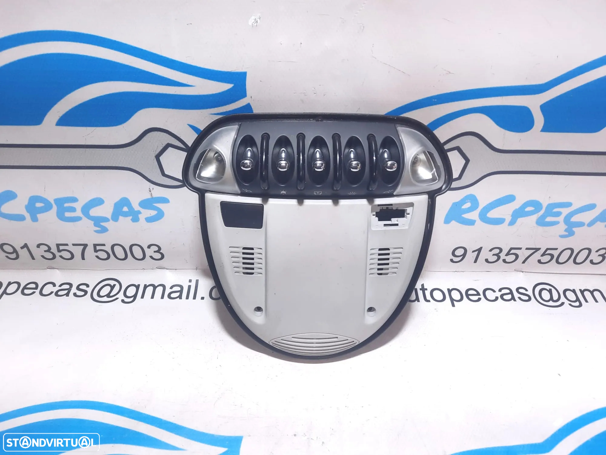 PLAFONIER FRENTE FRONTAL BOTÃO BOTÕES SWITCH MINI COOPER R55 R56 3449417 - 4