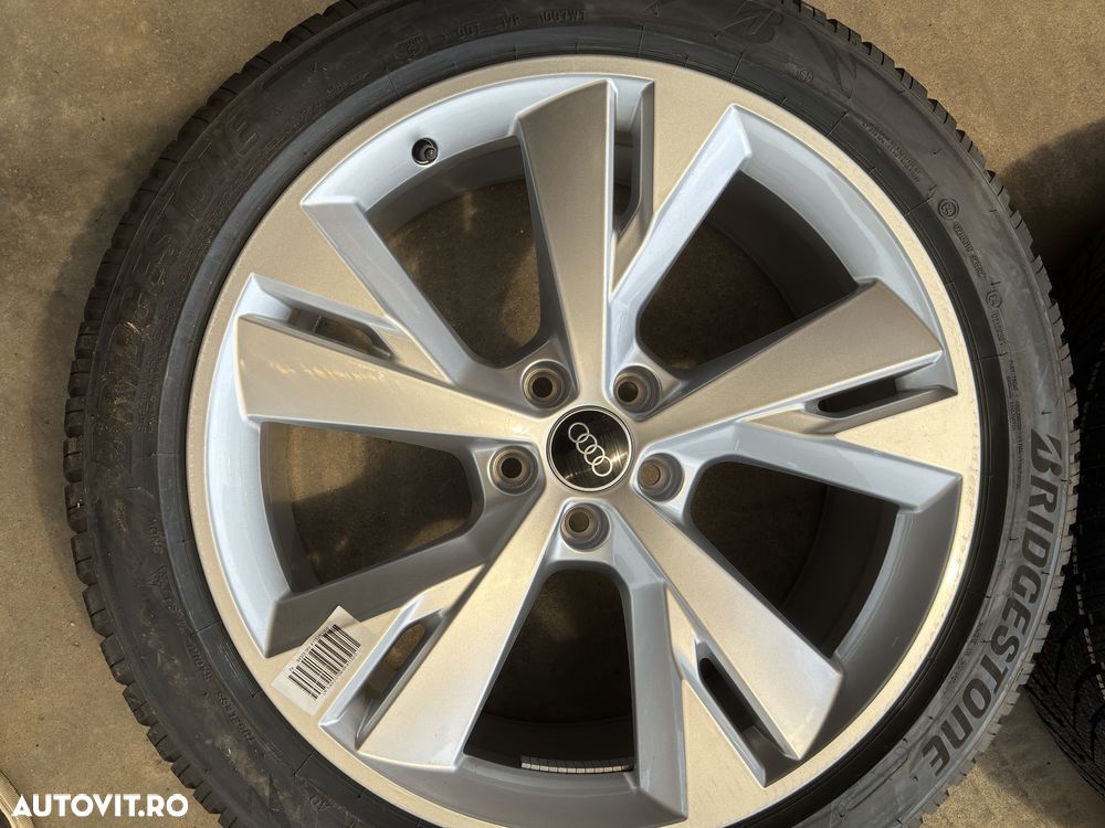 Vând jante originale Audi Q4 pe 20” noi cu anvelope noi de iarnă - 3