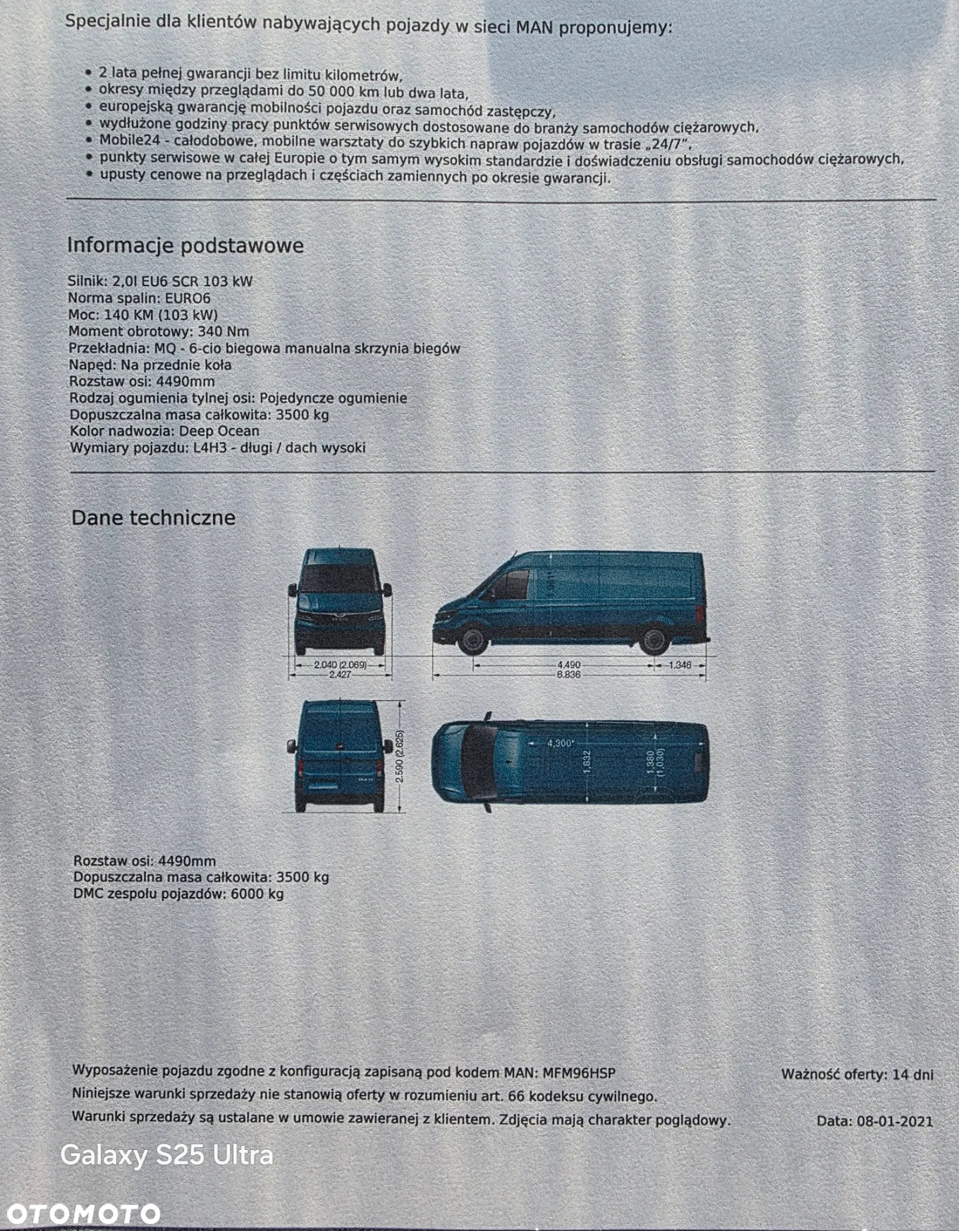 MAN TGE 140 - 16
