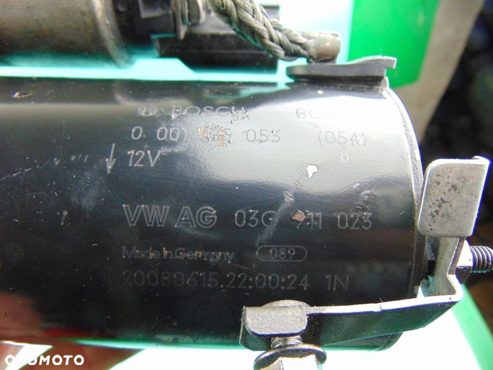 Rozrusznik 03G911023 A4 b7 A6 c6 1,9TDI 2,0TDI BLB BPW BRE brd brb bke - 3