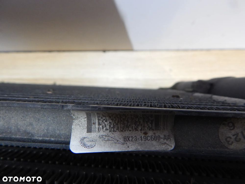 Chłodnica wody klimatyzacji intercooler  komplet Jaguar XF x250 07-15 Łuków części - 6
