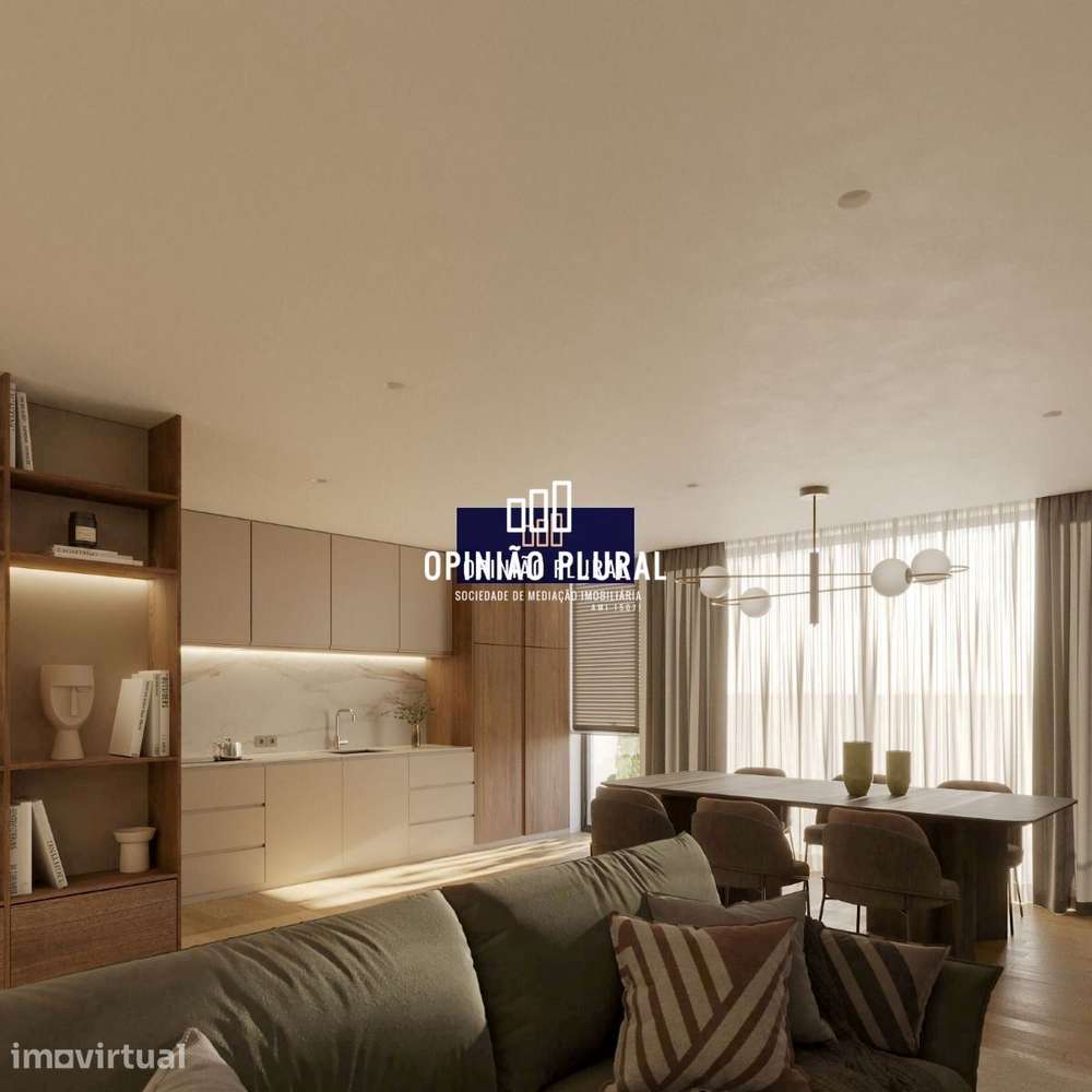 Conforto e Modernidade: Apartamento T2 Novo na Madalena - Grande imagem: 5/17