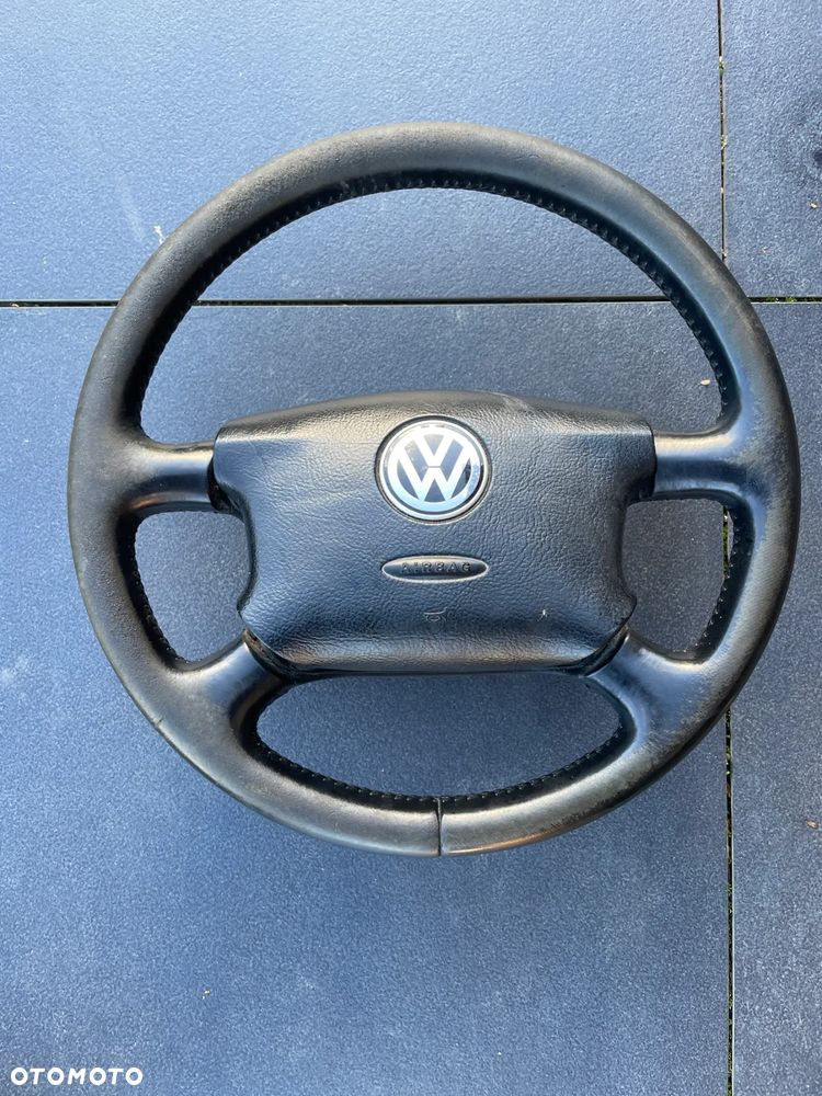 KIEROWNICA VW SHARAN I MK1 LIFT SKÓRA skórzana 4-ramienna - 1