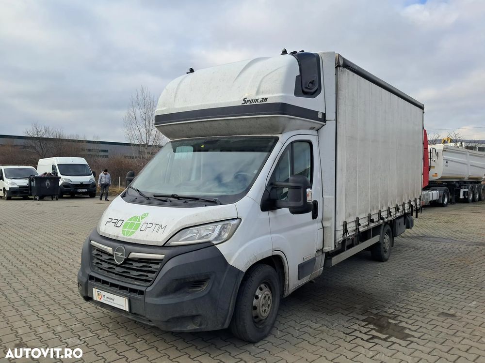 Opel MOVANO 2.2D 165CP EURO 6 MANUAL CABINA DE DORMIT SI PRELATA - MOTOR DEFECT - 2
