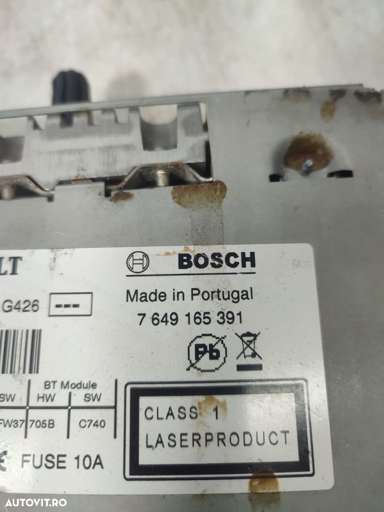 Cad Radio player 7649165391 Renault Laguna 3  [din 2007 pana  2011] - 3