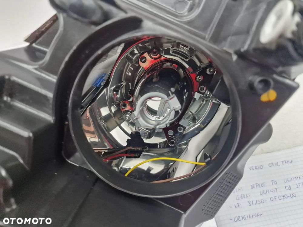FORD TRANSIT CUSTOM 12- LEWA ZWYKŁA SOCZEWKA LAMPA PRZEDNIA PRZÓD , NR BK21-13D153-BJ , NR AUKCJI LA41 - 18