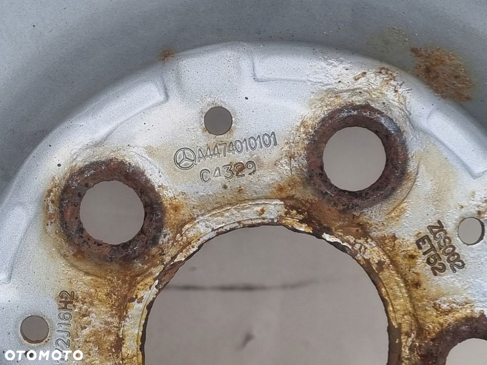 Mercedes Vito KOŁO ZAPASOWE Zapas felga 205/65 R16C 5x112 ET52 A4474010101 - 3