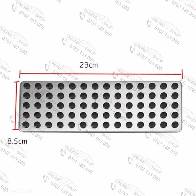 Pedale inox Mercedes A, B,C,E,CLA, GLA, M, GLE transmisie automata - 6