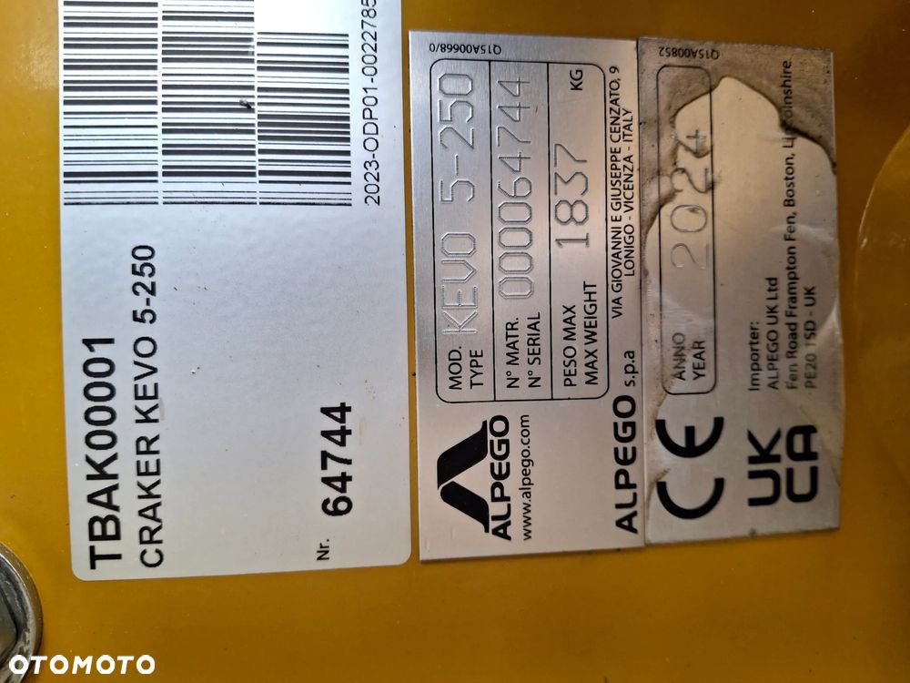 Alpego CRAKER K-EVO 5-250 - 2