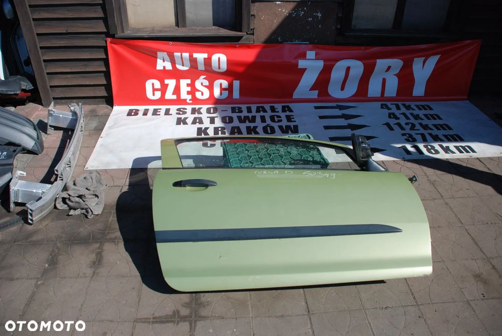 opel corsa D drzwi nr 50349 WYSYŁKA - 1