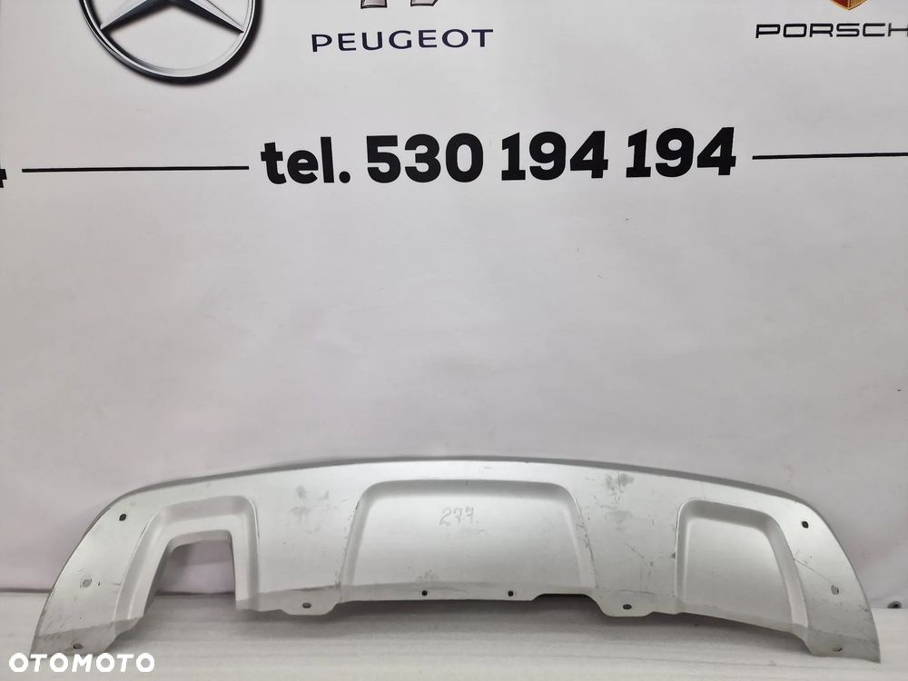 DACIA DUSTER I 09- DYFUZOR / SPOJLER ZDERZAKA TYLNEGO TYLNIEGO TYŁ , NR 850701407R , NR AUKCJI DT277 - 1