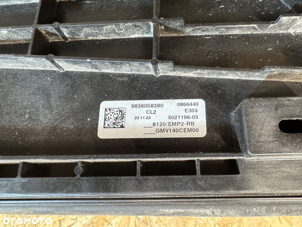 Komplet chłodnic 2.0 hdi żaluzja peugeot 308 3008 5008 - 3