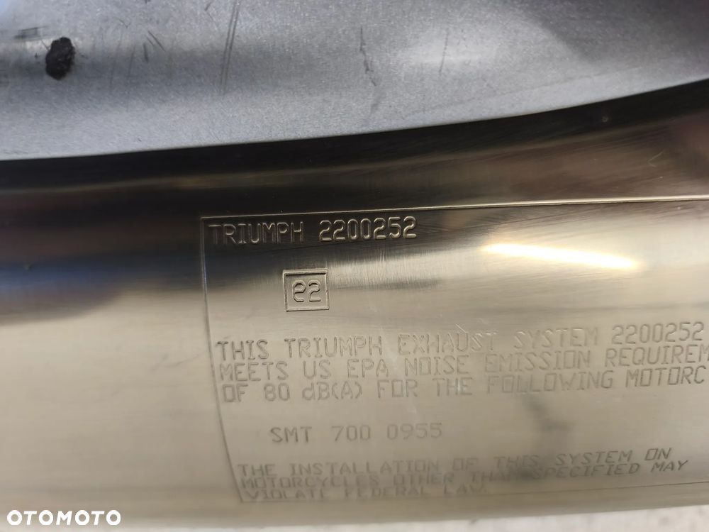 Tłumik, wydech, osłona wydechu, tłumika Triumph Tiger 955i - 20