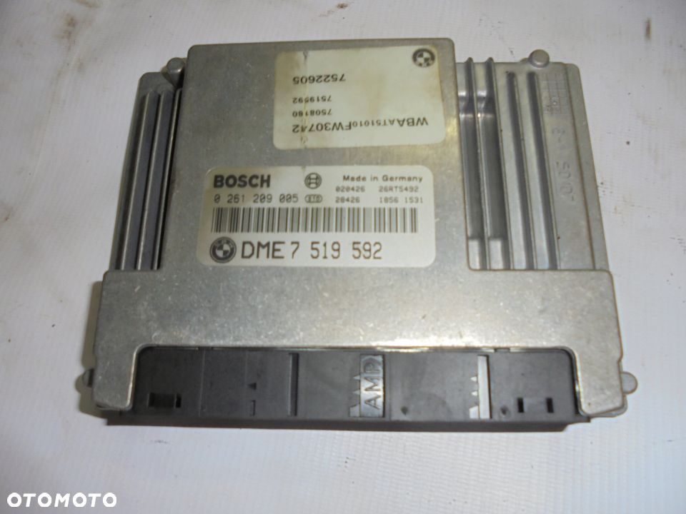 KOMPUTER SILNIKA BMW E46 1.6 0261209005 - 1
