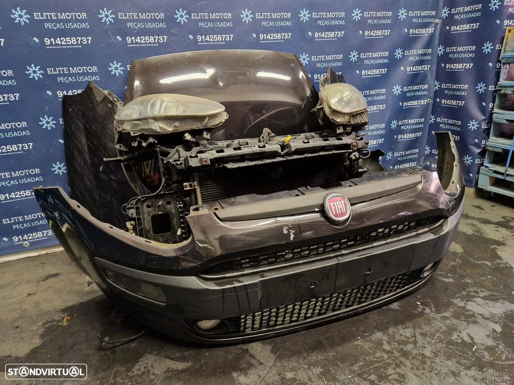 Frente completa usada FIAT PUNTO EVO capot parachoques oticas guardalamas - 2