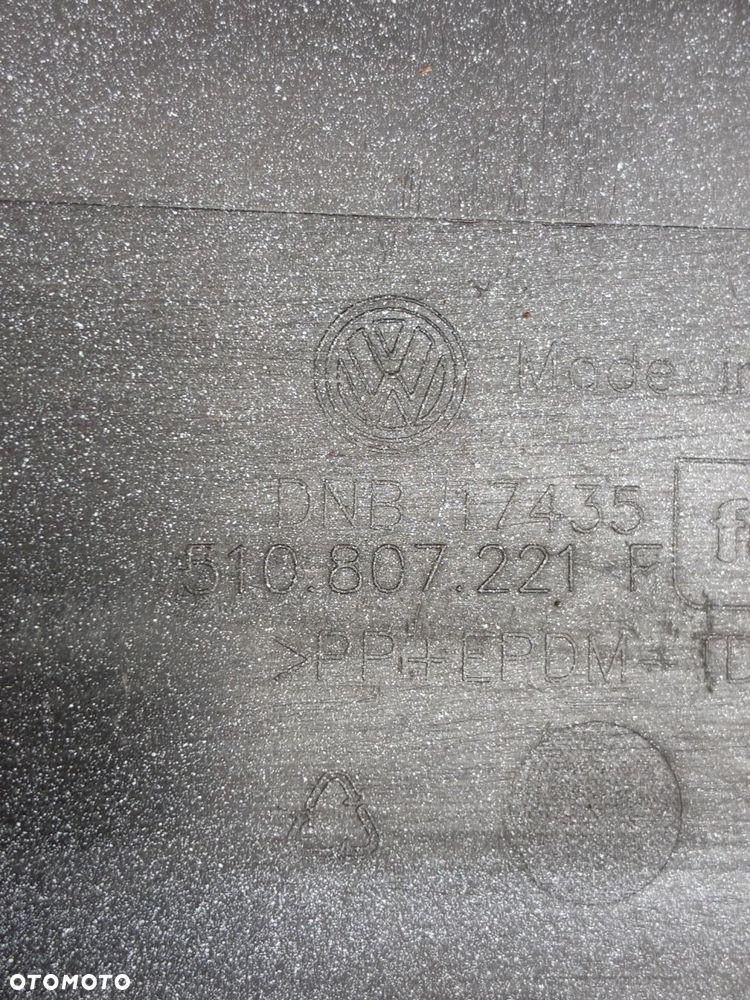 VW SPORTSVAN  SKORUPA ZDERZAK PRZÓD  PRZEDNI   PDC SPRYSK 510807221F - 12