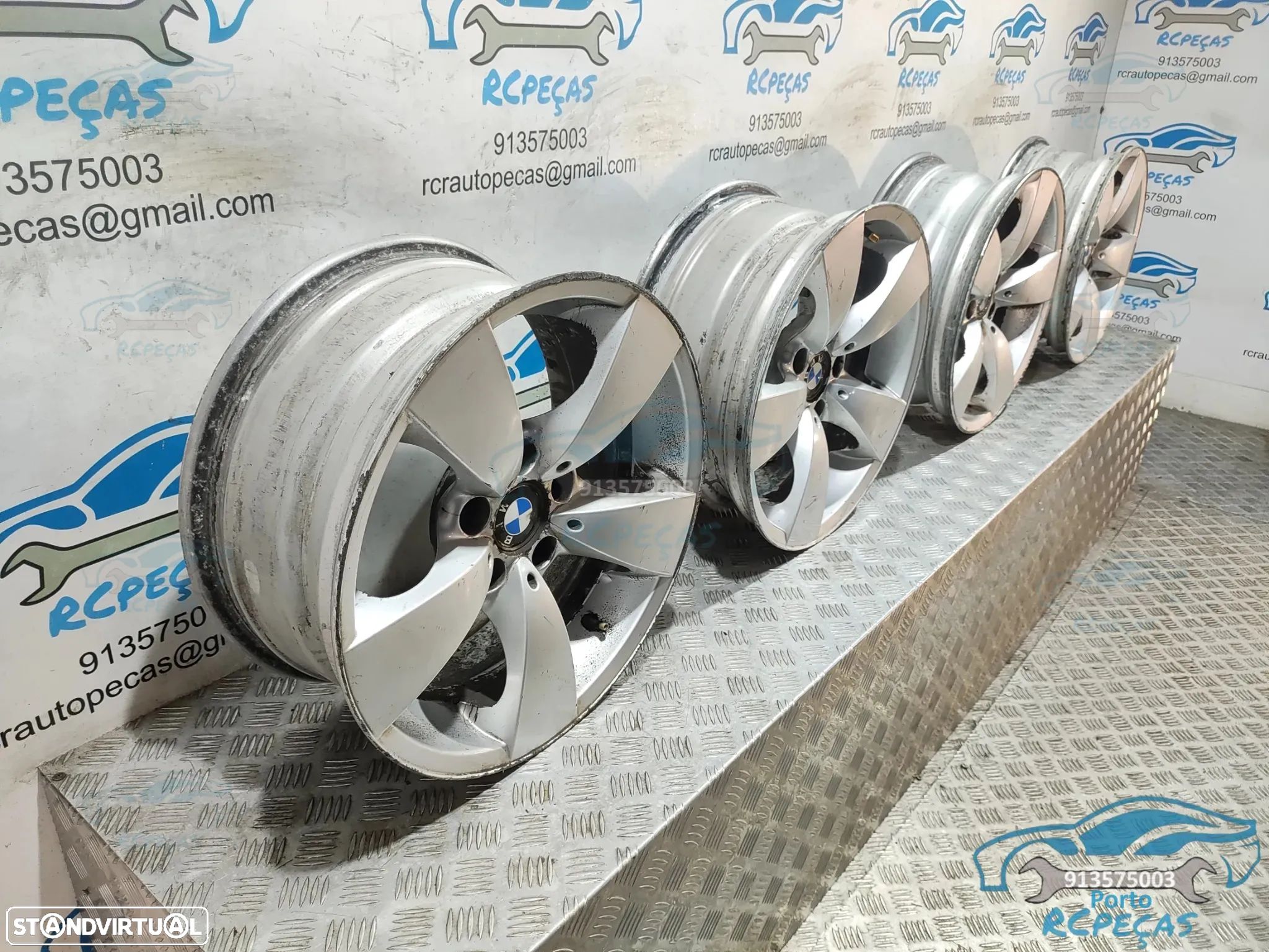 Jantes 17" BMW Serie 5 - E60 | E61 - Originais - 7,5J | ET20 | 5x120 - 17 Polegadas | 36116762001 | 6762001 | Jante | 5 x 120 - 1