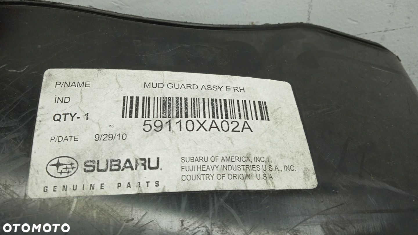 SUBARU TRIBECA B9 NADKOLE PRAWY PRZÓD - 5