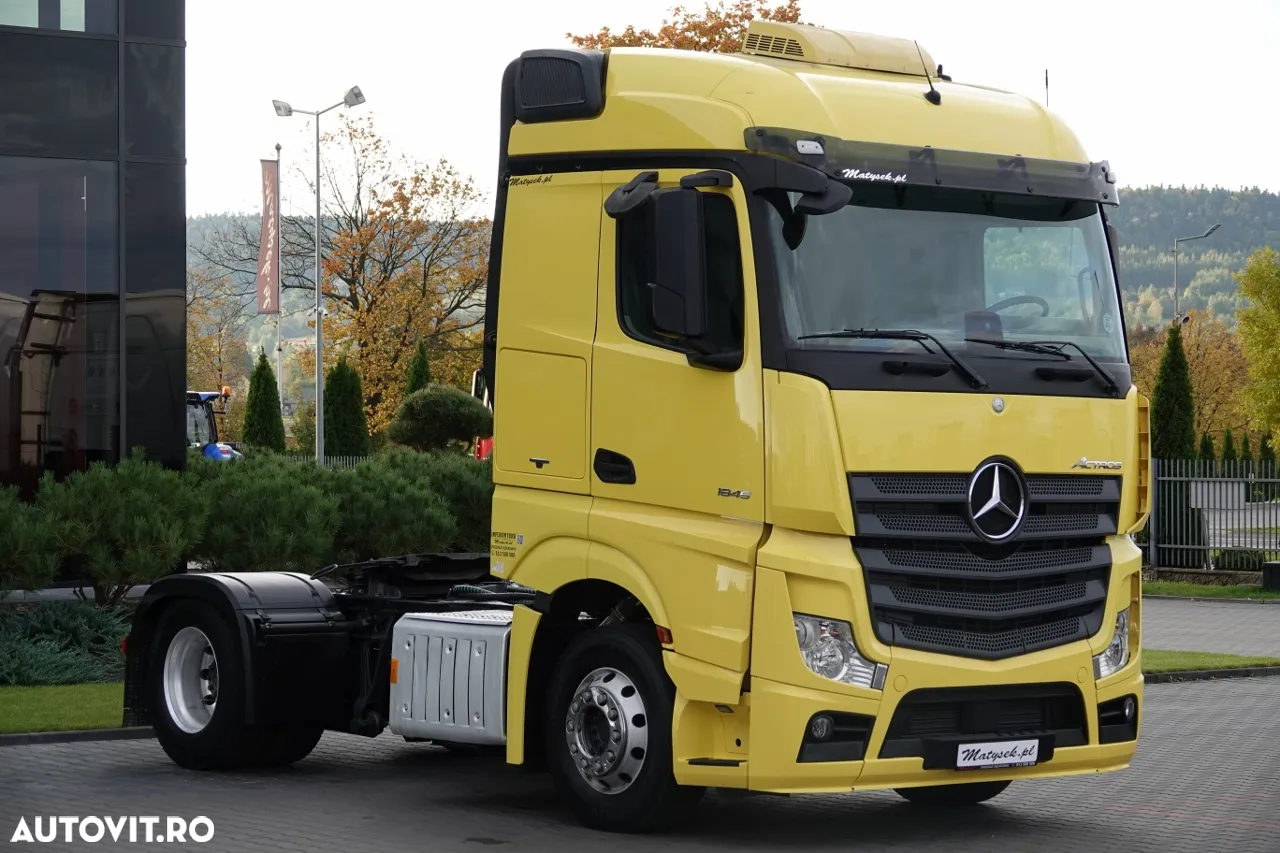 Mercedes-Benz ACTROS 1845 / RETARDER / HIDRAULICA / AER CONDITIONAT PARCARE / JANTE ALIE / STREAM SPACE / IMPORTAT - 2