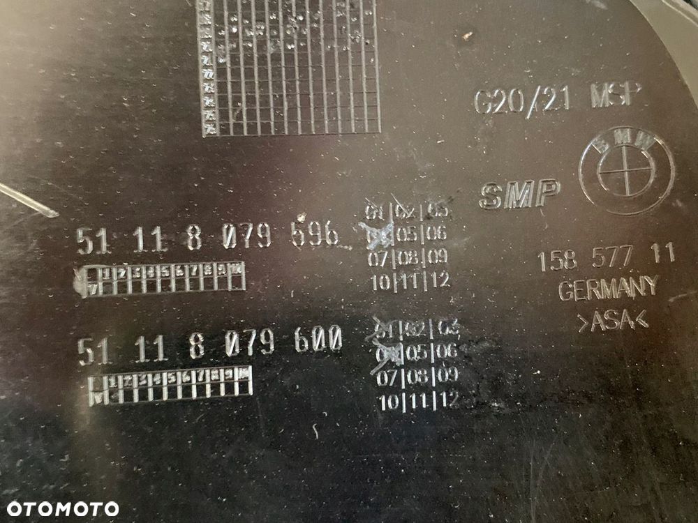 LISTWA KRATKI PRAWA BMW 3 G20 G21 M-PAKIET - 3