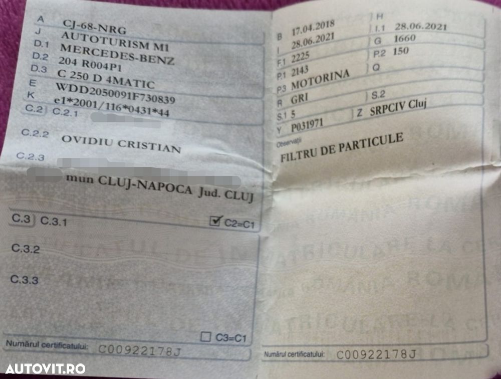 Mercedes-Benz C 250 d 4Matic 9G-TRONIC Avantgarde - 12