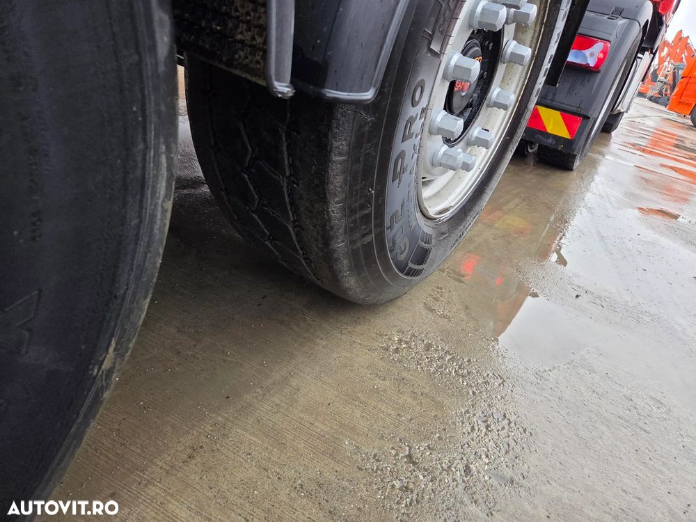 Meiller 3 axe, 28mc, axe SAF, prelata, roata rezerva, axa liftabila, picoare sprijin, masa propie 6,7t, scena vizitare, STARE FOARTE BUNA-posibilitate leasing 4 ani-PROMOTIE 23900 EUR+Tva - 7