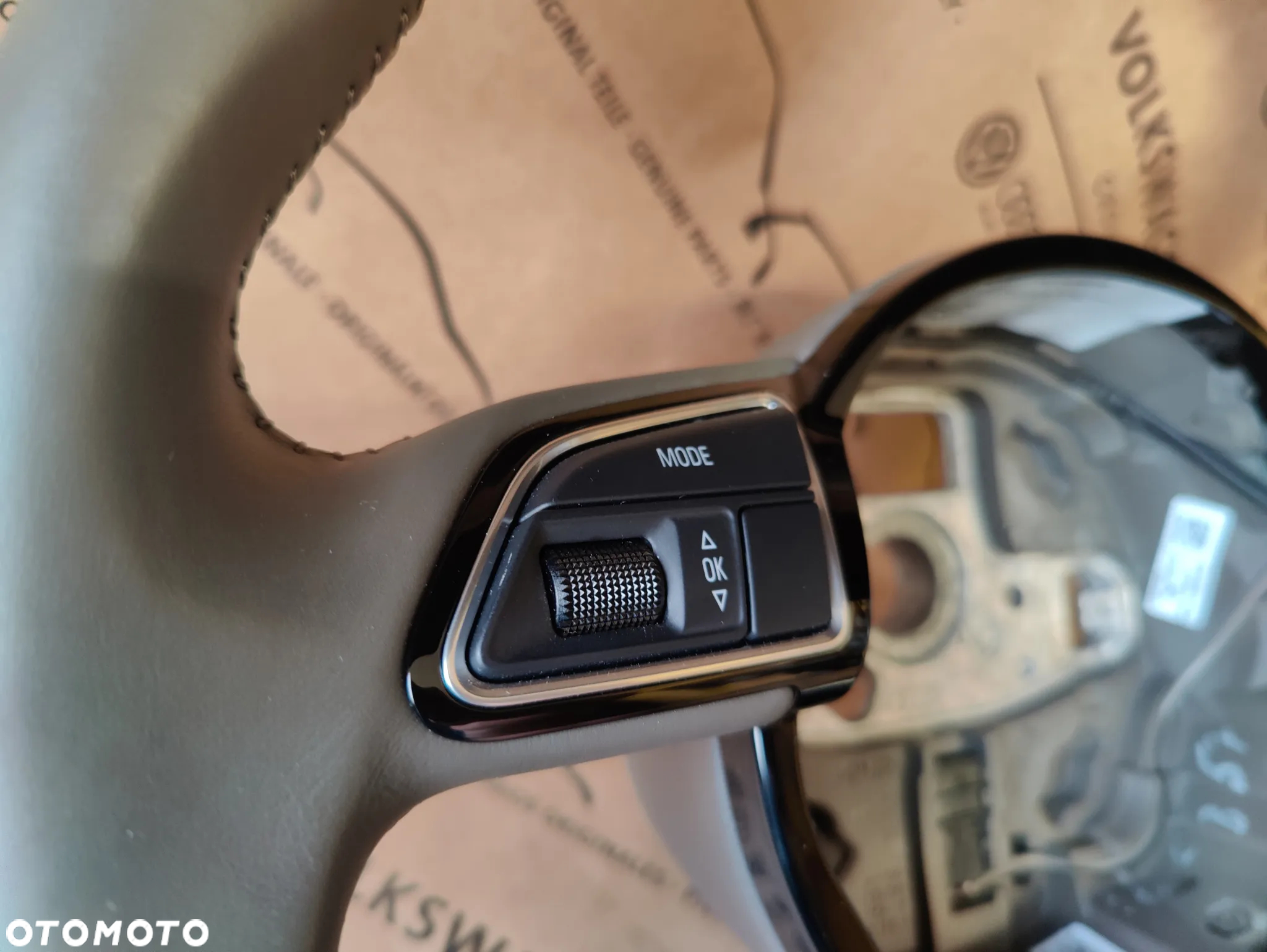 KIEROWNICA SKÓRZANA MULTIFUNKCJA AUDI Q5 8R 4L0419091AP - 3