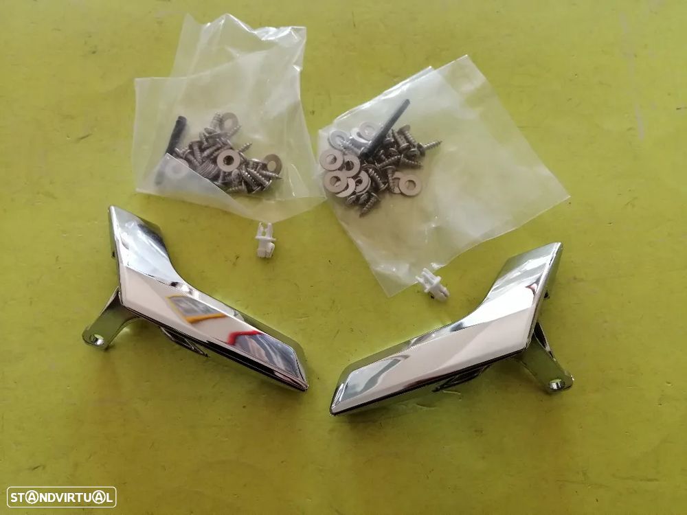 Puxadores Puxador interior de abrir a porta cromados Mercedes Classe C W204 NOVOS - 2