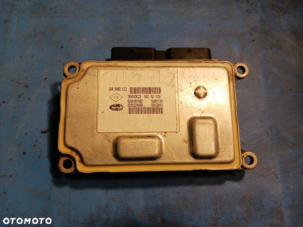 KOMPUTER SILNIKA RENAULT CLIO II Kangoo Twingo 1,2 16V IAW5NR2.CI2 8200181482 8200229099 gwarancja rozruchowa - 1