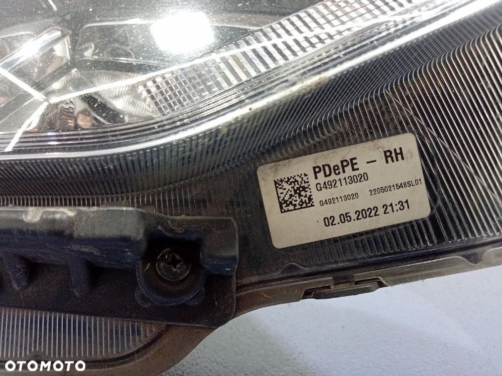 HYUNDAI I30 III LIFT 20- REFLEKTOR PRAWY PRZÓD LAMPA EU 92102G4510 - 7