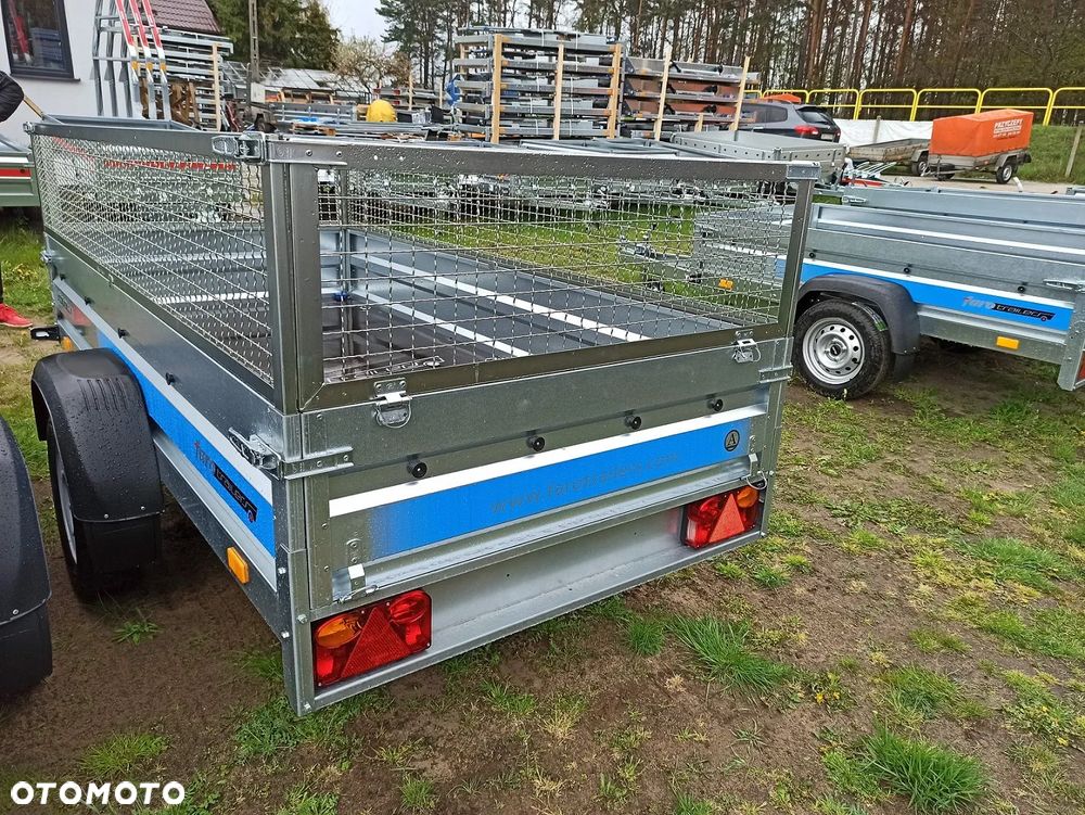 Faro Przyczepa TRACTUS 263x125 resor, uchylna, burty, MOCNA 750kg, DUŻY WYBÓR - 14