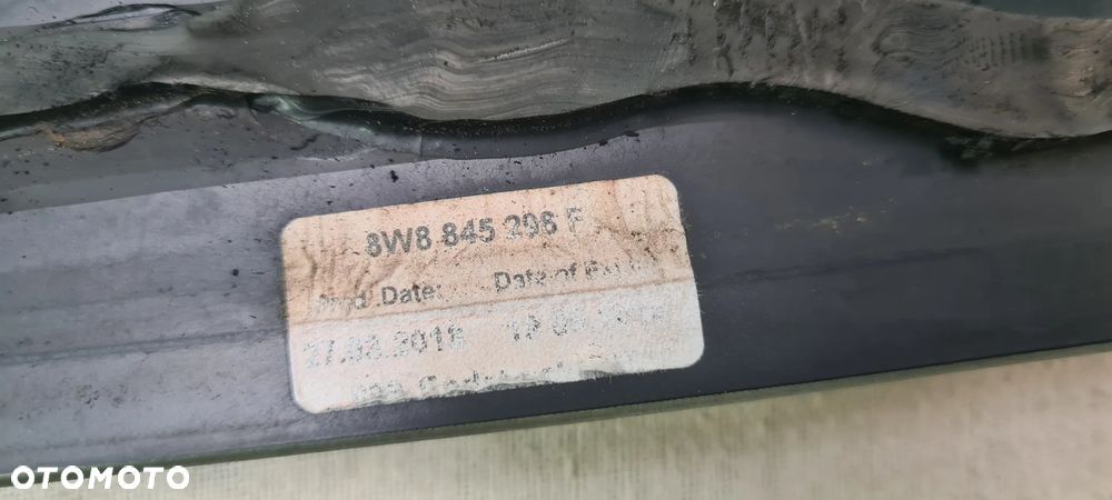 AUDI A5 8W8 SPORTBACK SZYBA SZYBKA KAROSERYJNA  8W8845296F - 8