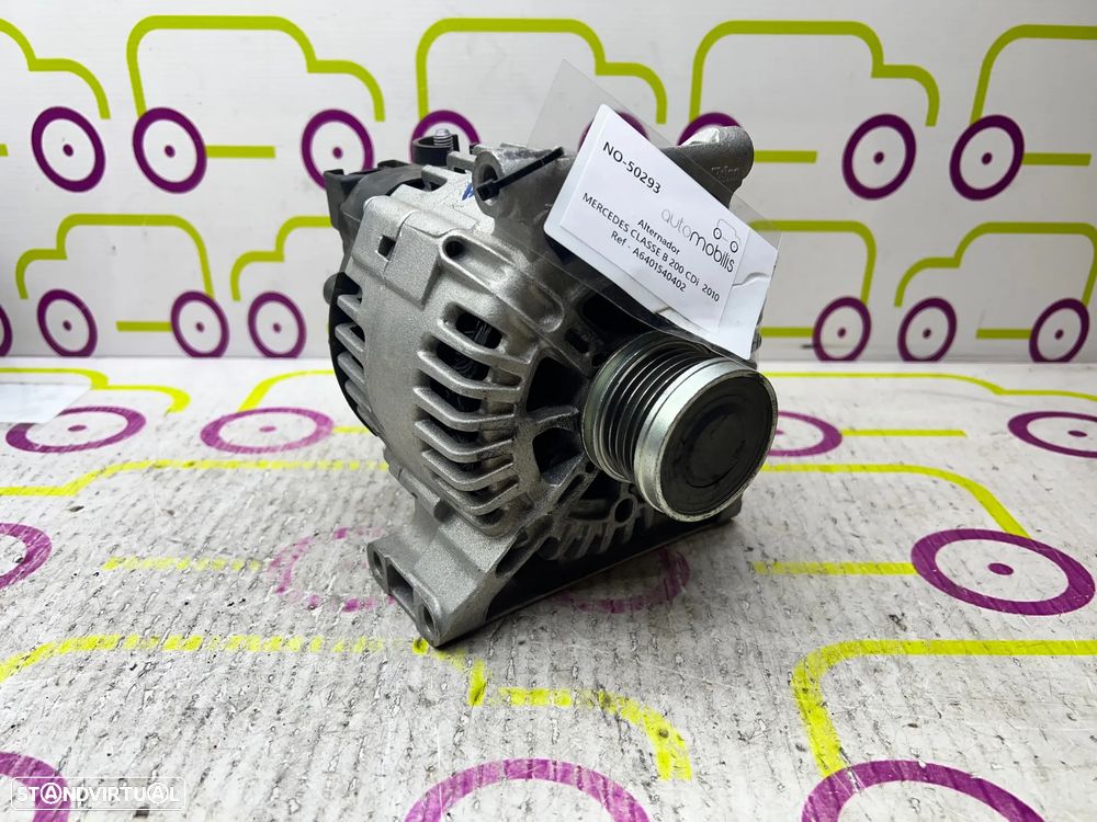 Alternador MERCEDES-BENZ B-CLASS (W245) B 200 CDI Ref. A6401540402 - NO. 50293 - 1